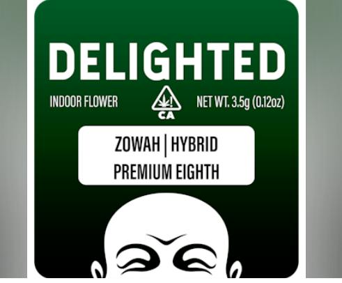 Delighted Zowah Premium Indoor Flower 3.5g
