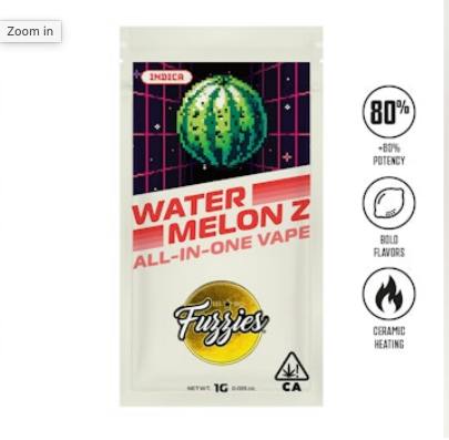Fuzzies Watermelon Z All In One 1000mg