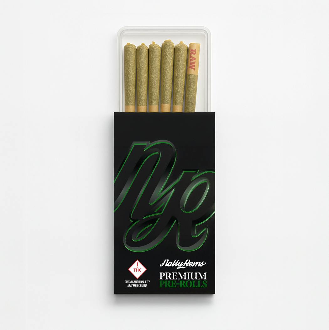 Lunar Haze-(S)-Preroll 7pk-3.5g-Natty Rems cannabis product