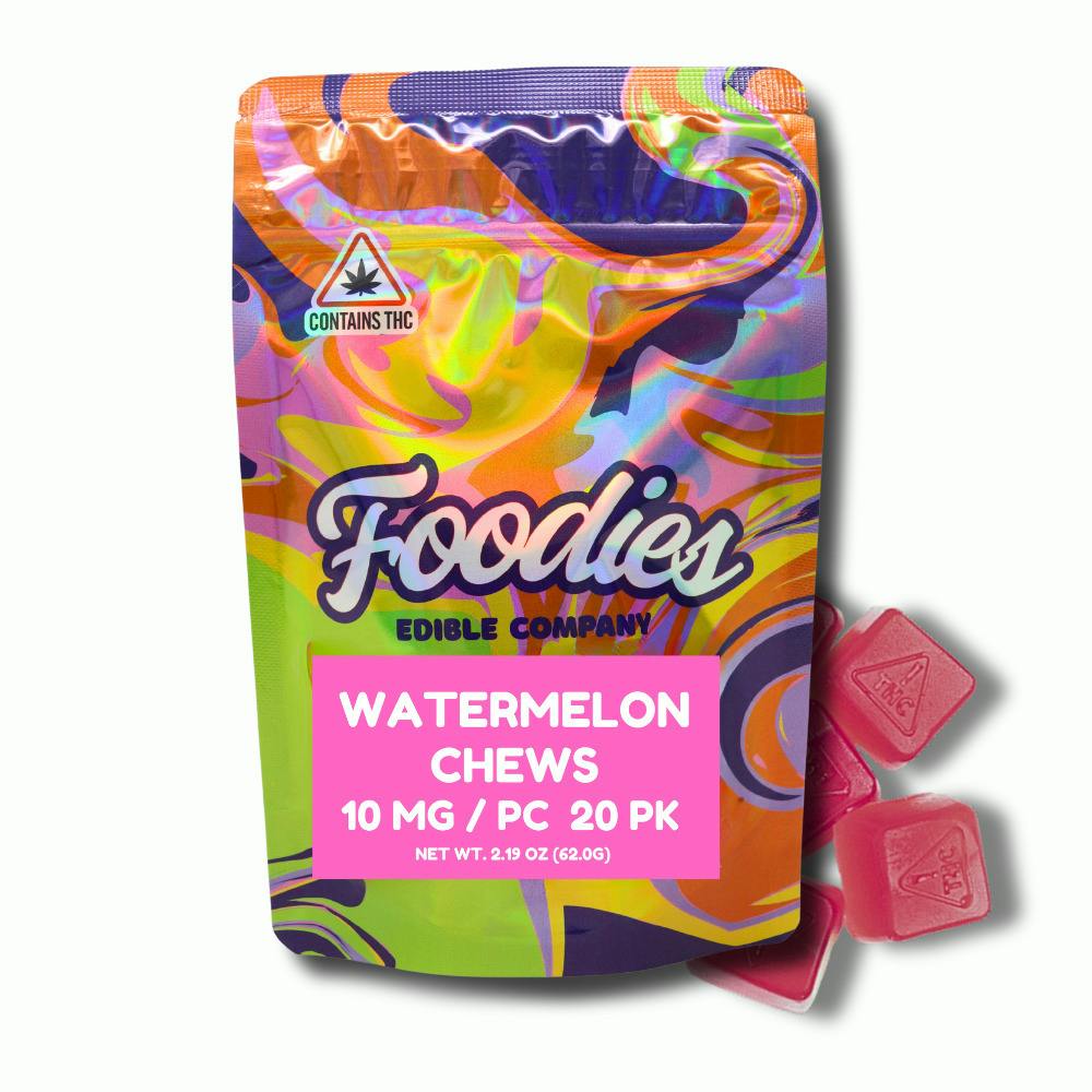 Watermelon Gummies | [10mg] 20pk | Foodies