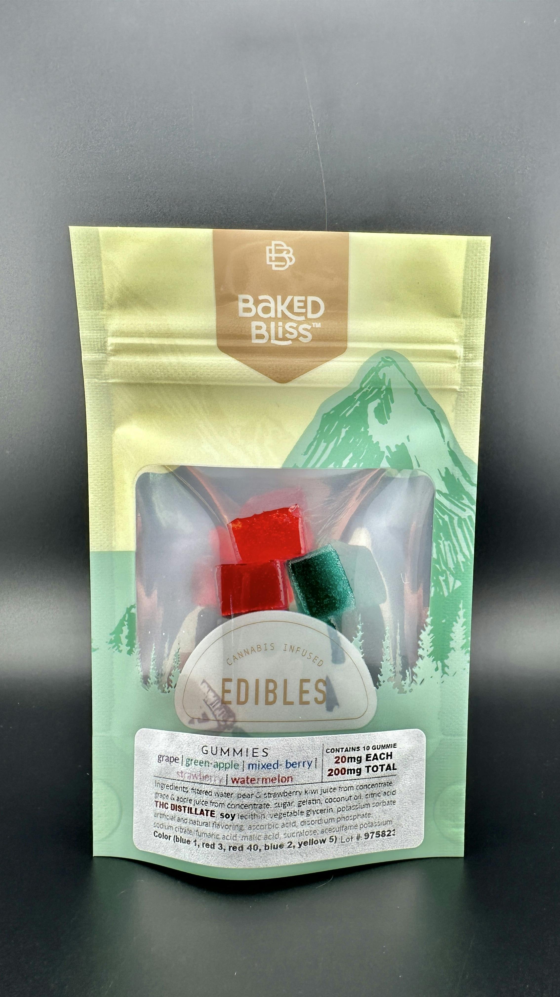 200mg Daytime Gummies| Baked Bliss