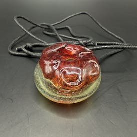 KGB Raspberry Frosting Necklace