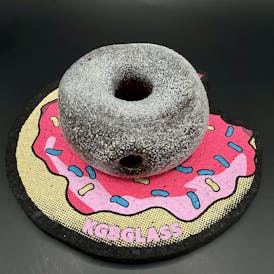 KGB Chocolate Frosted Bowl