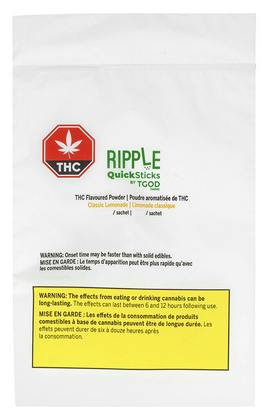 Ripple by The Green Organic Dutchman - QuickSticks - Classic Lemonade - Blend - 1x1.3g
