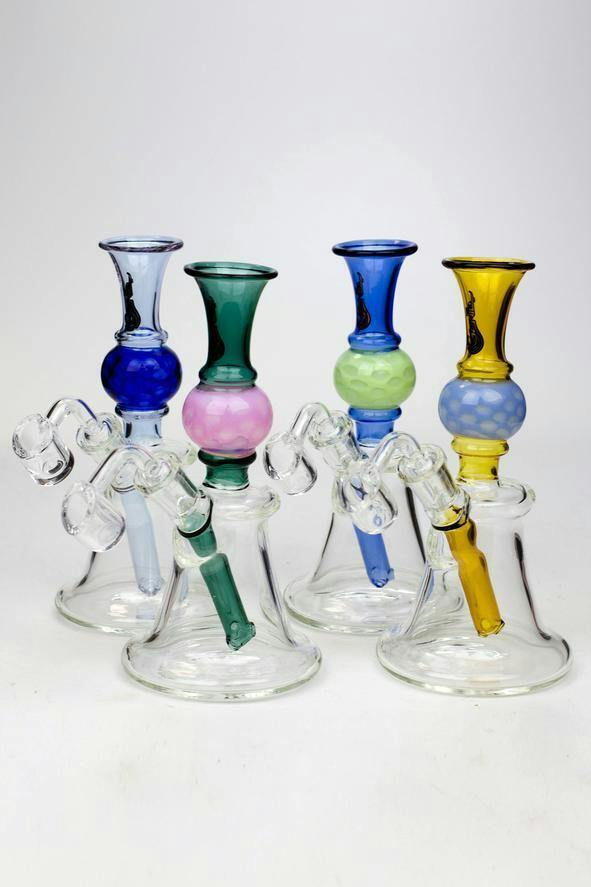 Genie - 7" Hand Bell Fixed Stem Dab Rig