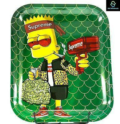 Smoke Arsenal - Supreme Bart Metal Rolling Tray - Large