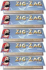 Zig Zag - Silver 1 1/4 Rolling Papers - 50pk