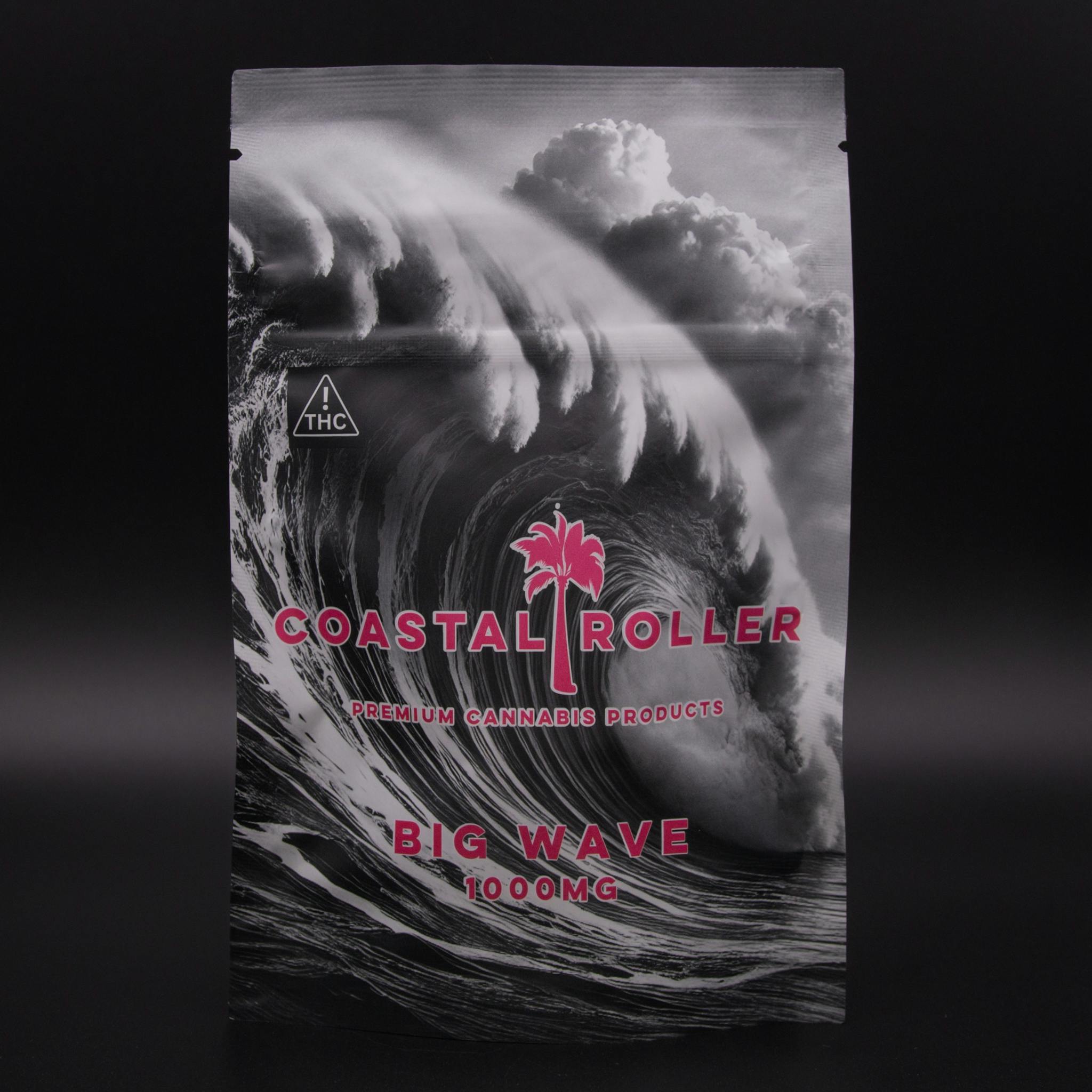Coastal Roller | 1000mg | Tropidelic | Big Wave Gummies | 4pk