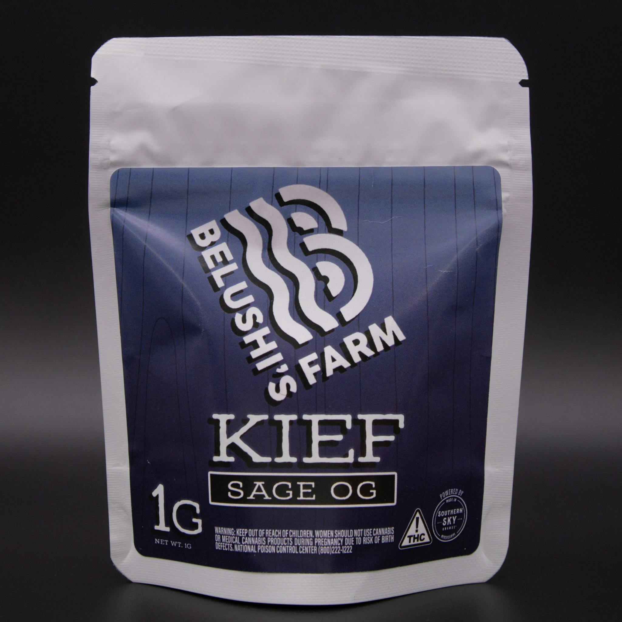 Southern Sky Brands | 1g | Belushi Sage OG | Kief at DABBS Cannabis Dispensary