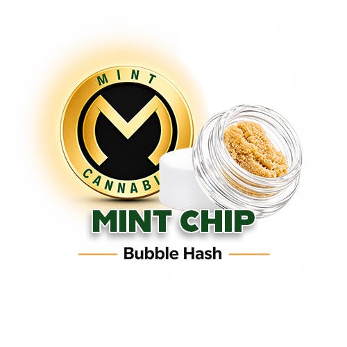 Mint Platinum Live Bubble Hash 1g - Mint Chip