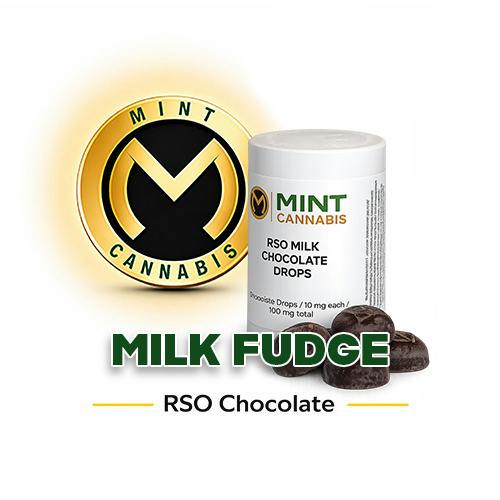 Mint Premium - Chocolate Drops RSO 100mg - Milk Fudge