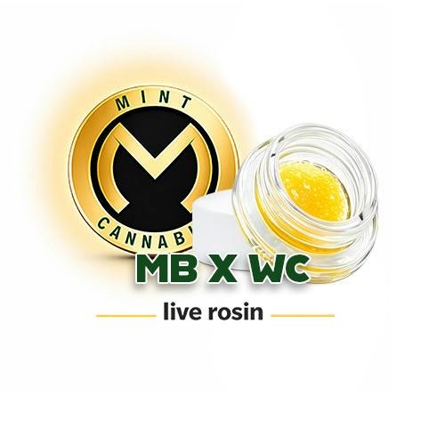 Mint Platinum Live Rosin Sauce 1g - MBxWC at Mint Cannabis - Jacksonville