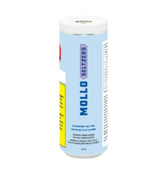 Mollo - Blackberry Seltzer THC:CBG 350ml