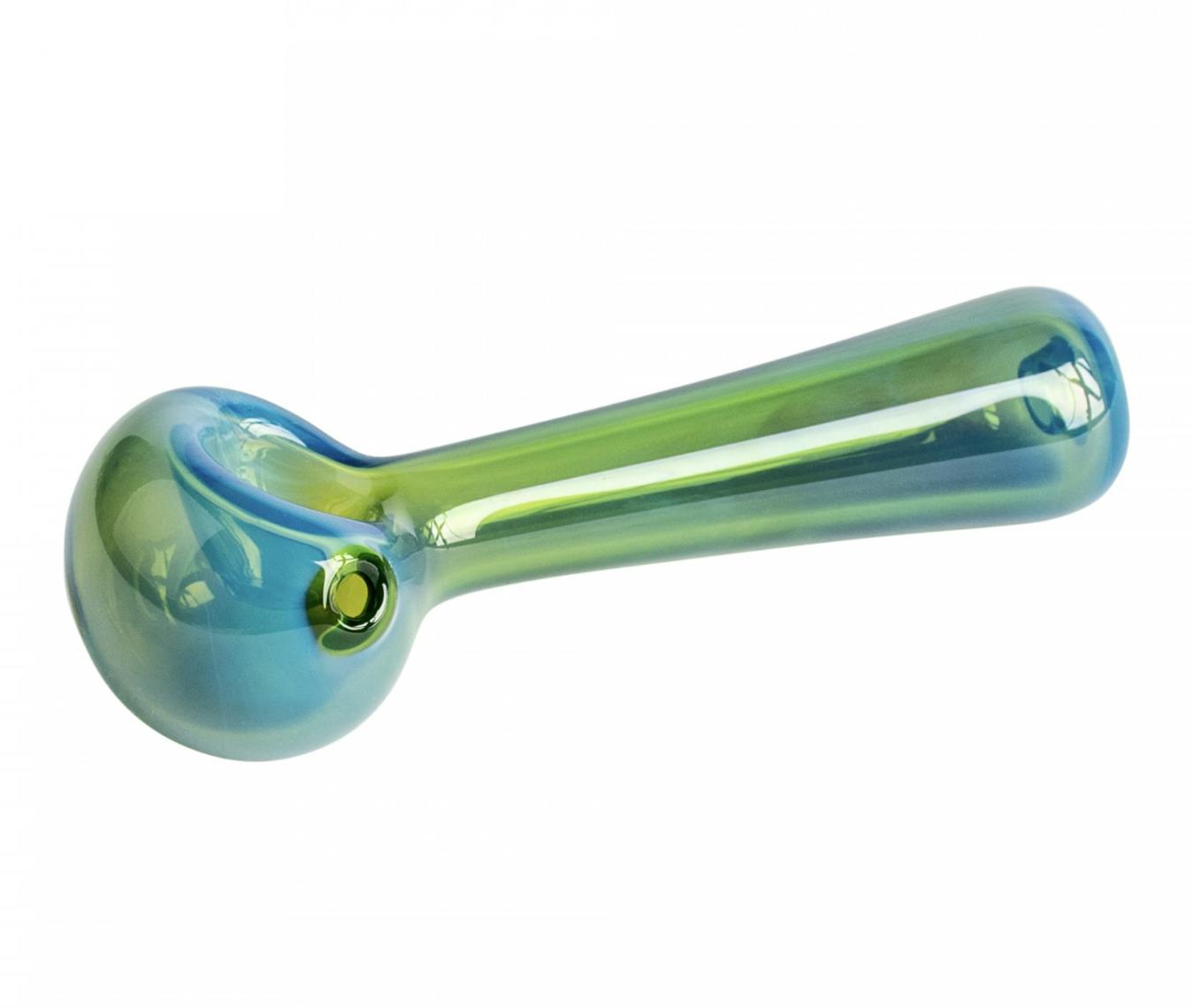 Red Eye - 4.5" Solid Colour Spoon Hand Pipe