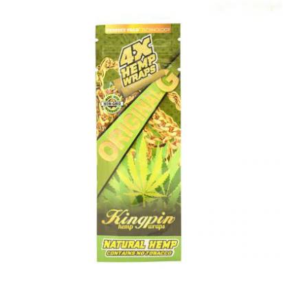 Kingpin - Original G Hemp Wraps 4-pack