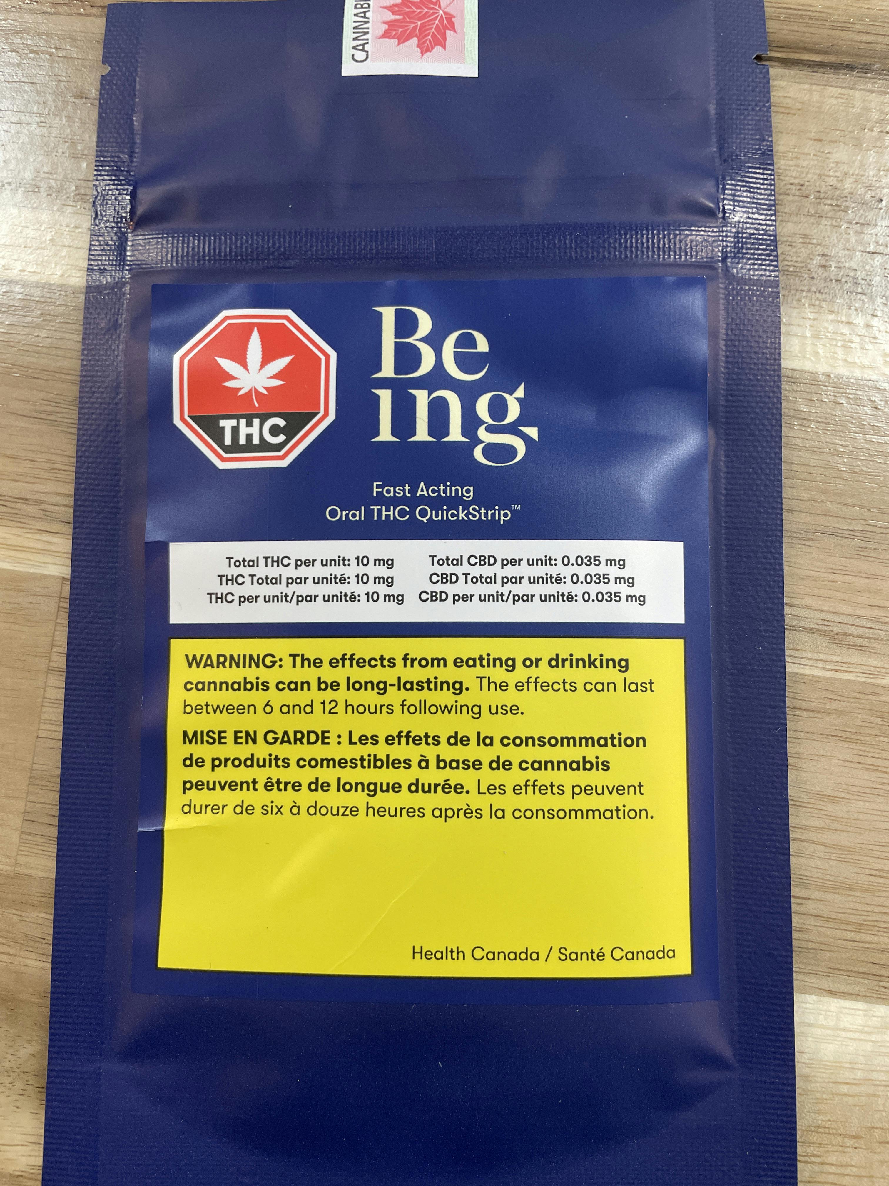 THC Strip - 10mg x 10