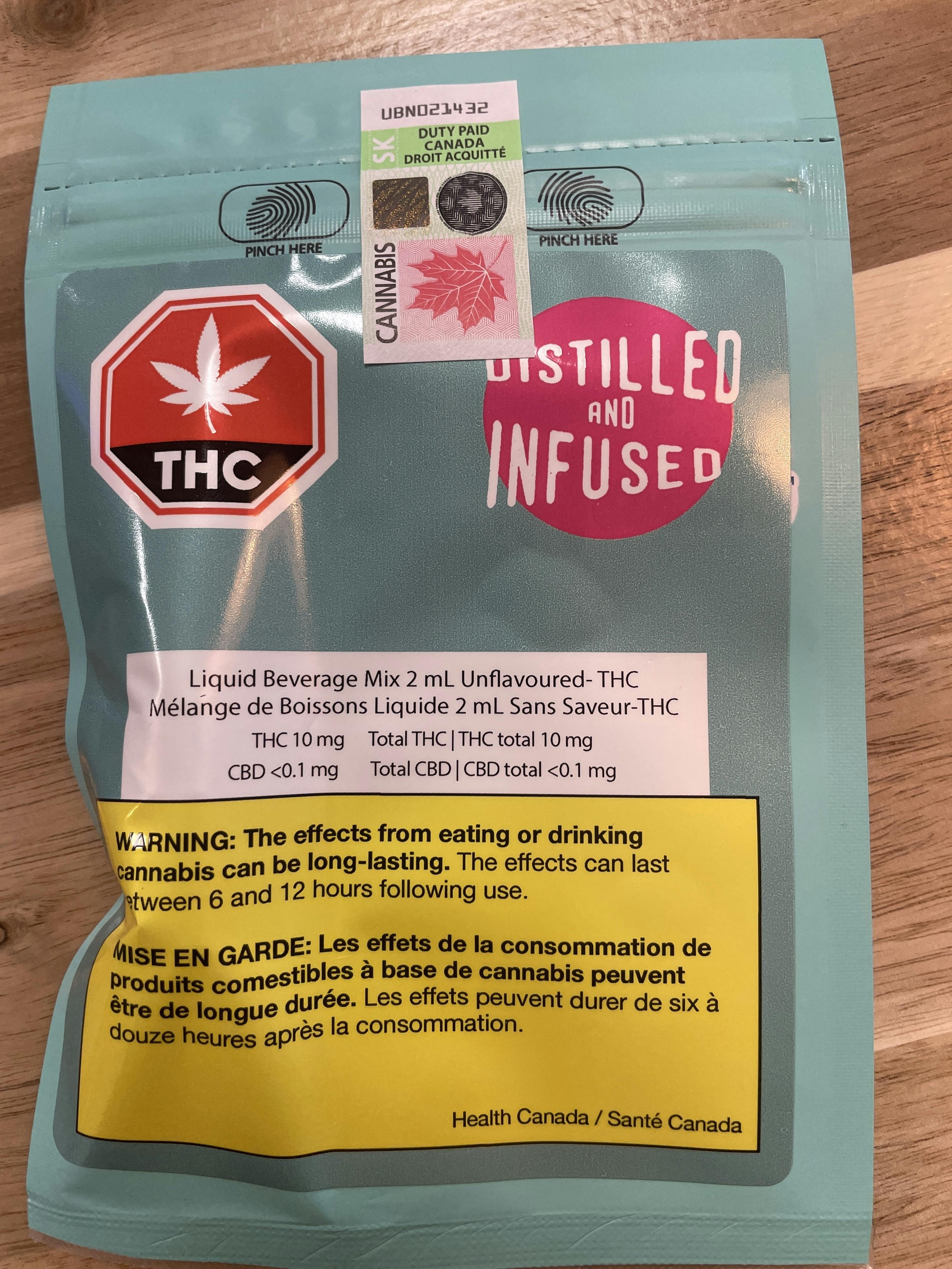 Unflavoured Beverage Mix - 2ml