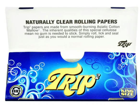 Cellulose Clear Rolling Papers King Size 40-Pack