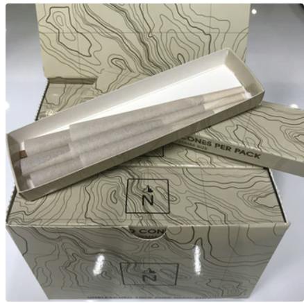 Unbleached Pre-Rolled Cones 6-Pack
