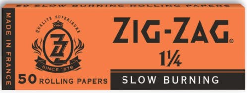 1 1/4 Orange Slow Burning Rolling Papers 50-Pack