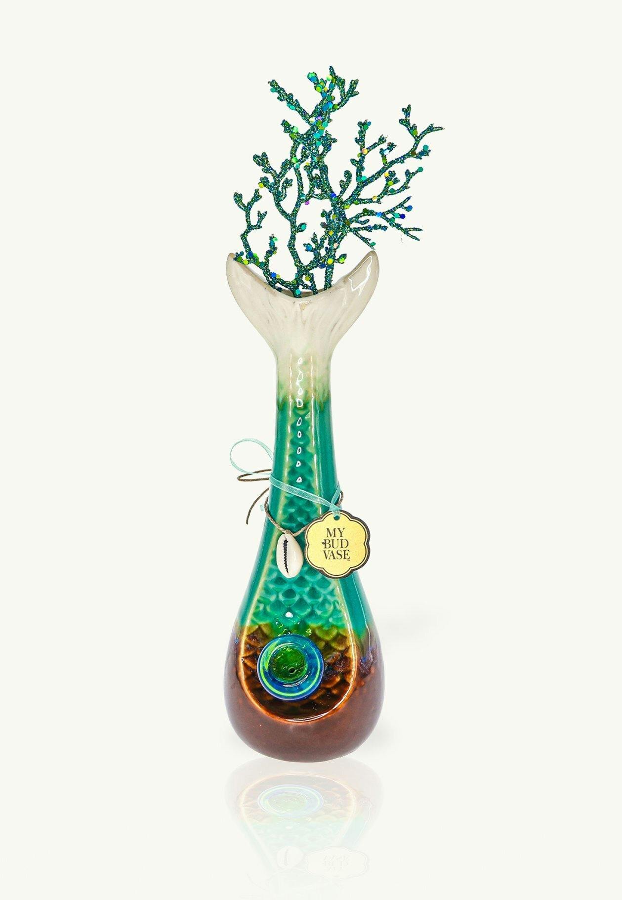 10.5" Mermaid Water Pipe