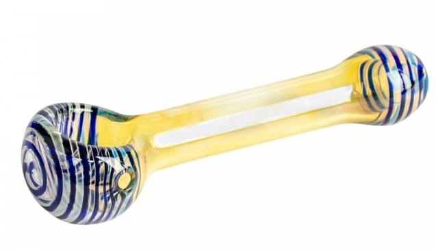 3.5" The Money Hand Pipe - Blue
