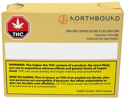 CBN:CBD Lemon Skunk X CKS & CRM - 1g