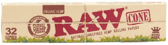 King Size Organic Cones 32-Pack