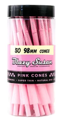 Pink 98mm Cones 50-Pack