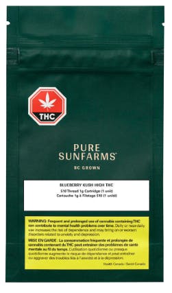 Blueberry Kush High THC - 1g