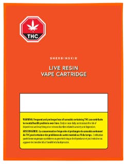 Orange Sherbs Live Resin - g