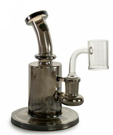 5.5" Metallic Finish Concentrate Rig - Black