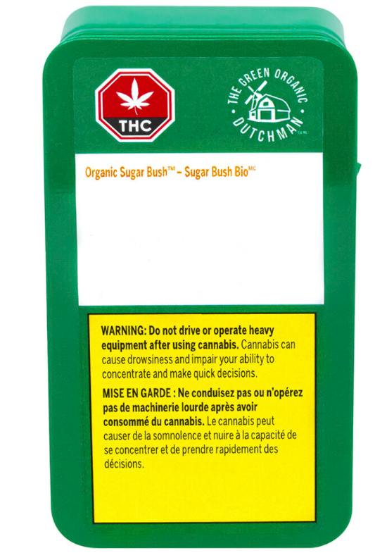 Organic Sugar Bush Pre-Roll - 3x0.5g