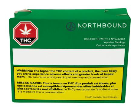CBG:CBD The White X Appalachia - 1g