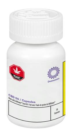 CBD 50 Capsules - 30ml