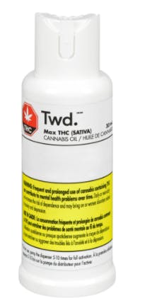 Max THC Sativa Cannabis Oil - 30ml