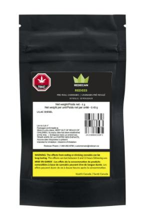 Redees Lilac Diesel Pre-Roll - 10x0.4g