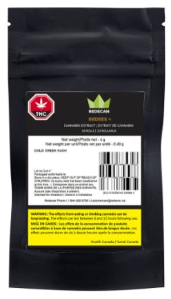 Cold Creek Kush Redees + Infused Pre-Roll - 10x0.4g