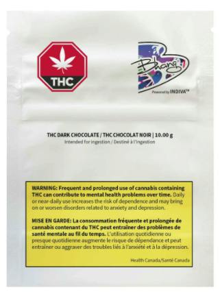 THC Dark Chocolate Bar - 1x10g