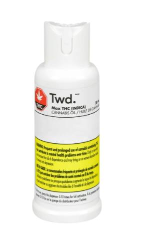 Max THC Indica Cannabis Oil - 30ml