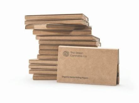 1 1/4" Organic Hemp Rolling Papers 32-Pack