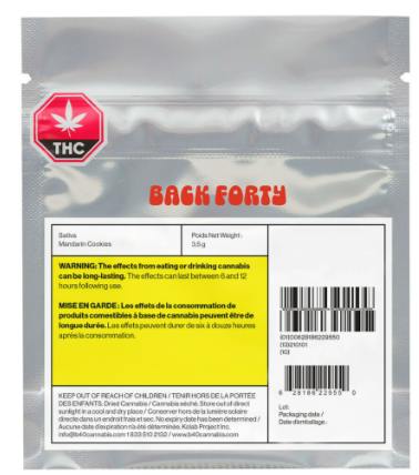 Mandarin Cookies - 3.5g