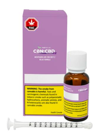 CBN:CBD 1:2 Relax Formula - 30ml