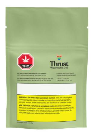 Thrust Watermelon Goji Soft Chews - 2x10g
