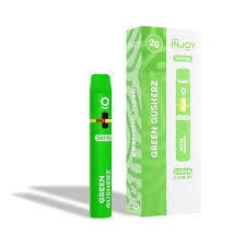Cure Injoy - Vape Dispo - [Distillate] - Green Gusherz - 2g - Sativa