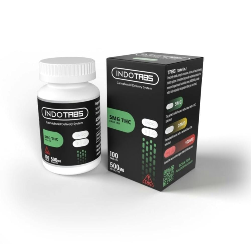 INDOTABS Unflavored Capsules 5mg ea | 100-Pack
