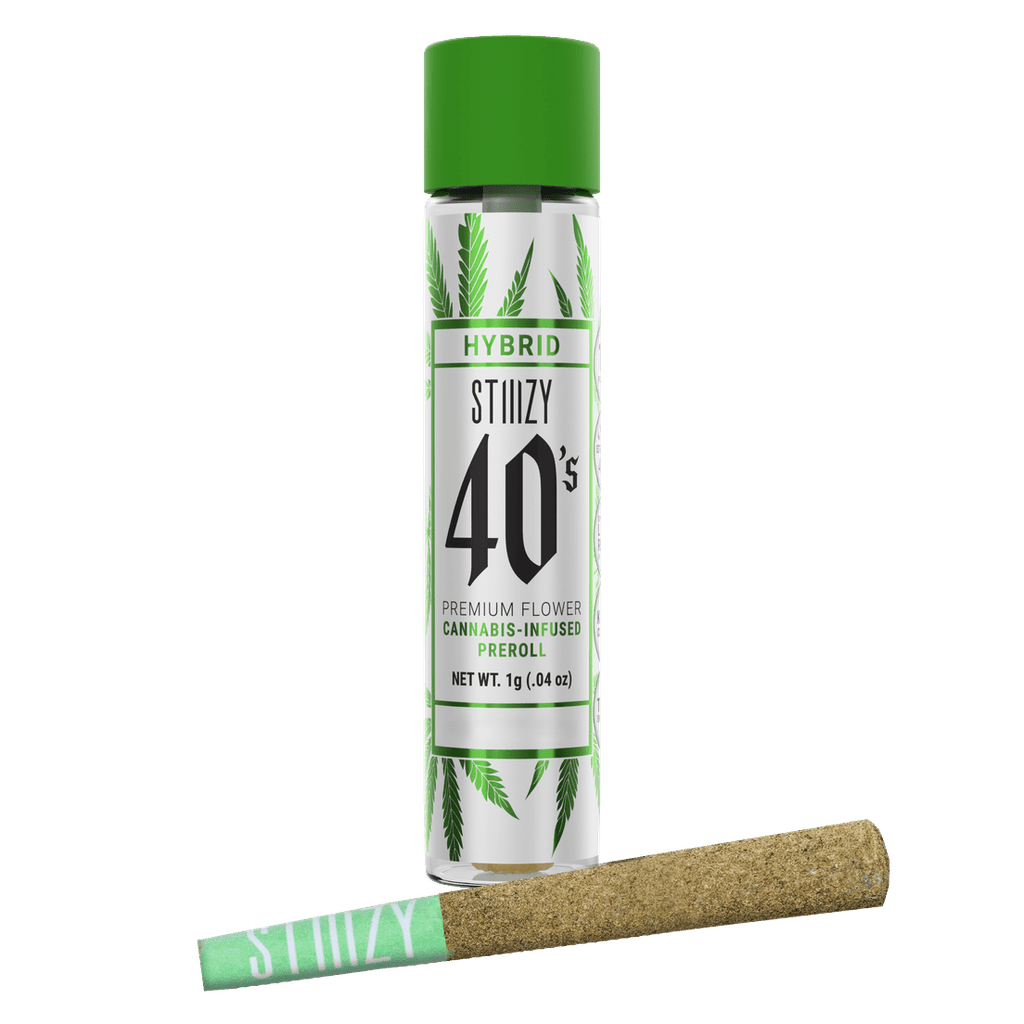 STIIIZY 40's Blue Burst Infused Pre-Roll 1g