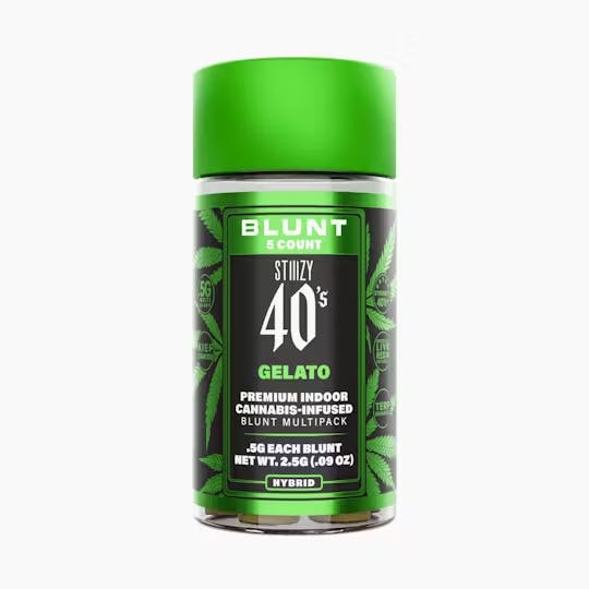 STIIIZY 40's Biscotti Infused Blunt 0.5g ea | 4-Pack