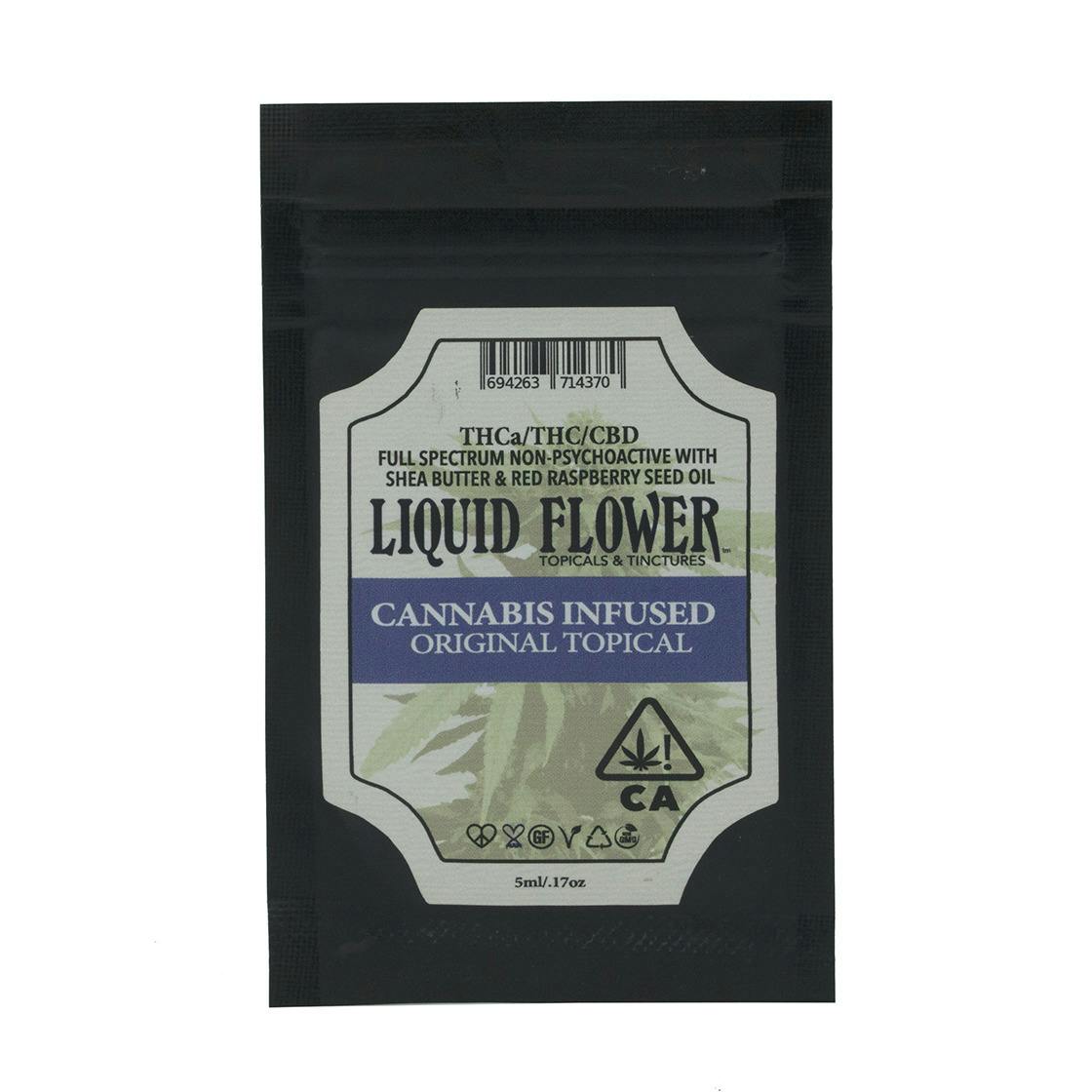 Liquid Flower Original Relief Topical Packet 5ml 31mg