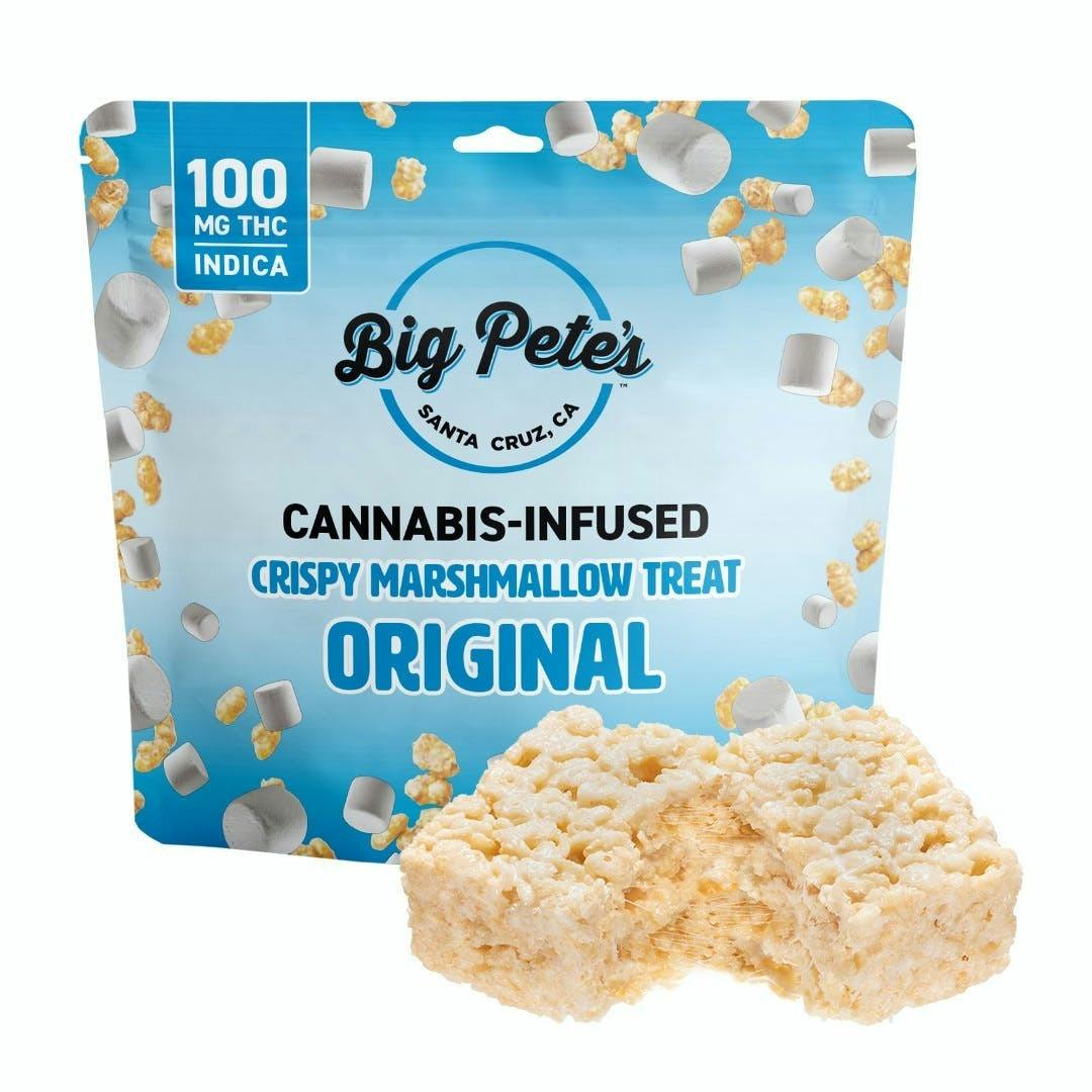Big Pete's: Big Pete's Original Indica Rice Crispy Treat 100mg